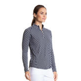 Alternate View 1 of Trellis Cooling Sun Protection Quarter Zip Pull Over